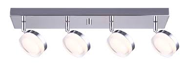 Canarm Lcw143a04ch Elena 4 Light Led Ceiling Wall Light Chrome Led Lights Wall Lights Residential Lighting