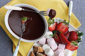 How to cook vegetables for fondue to roast the brussels, potatoes and cauliflower i tossed them in olive oil a heavy sprinkle of salt and pepper and 2 cloves of garlic, chopped. Chocolate Fondue Dessert Recipes Goodtoknow
