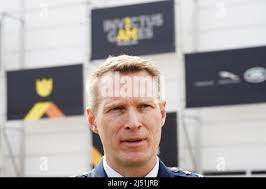 Lieutenant General Lance K Landrum, the 23rd Deputy Chair of the North  Atlantic Treaty Organization (NATO) Military Committee, attends the  Invictus Games in The Hague, Netherlands. Picture date: Tuesday April 19,  2022