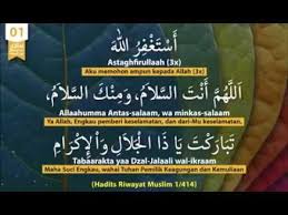 Meluruskan Bacaan Dzikir Doa Setelah Sholat Fardhu Sesuai Sunnah Rasulullah Youtube Di 2020 Doa Membaca Kenangan