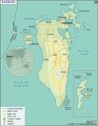What Are The Key Facts Of Bahrain In 2020 World Map With Countries Lake Map Map
