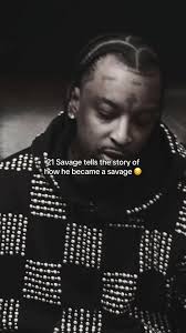 21 Savage Physique