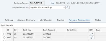 Details such as bank name, account number, etc., which uniquely identify a bank account, and are in recent use often in the context of the dishonest acquisition of another's bank details in order to. Partner Bank Type For Multiple Supplier Bank Accounts Sap Blogs
