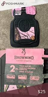 Browning Pink Camo Floor Mats 2 Pack Floor Mat Set Never Used Browning Other In 2020