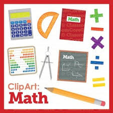 Clip Art Math Color Black Outlines Math Signs Math Clipart Math Coloring
