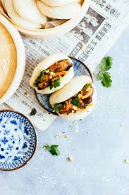 gua bao con cerdo taiwanes fotos de comida comida rusa fotografia de comida