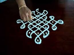 Simple Melikala Sikku Kolam Designs With11 1 Straight Chukkala Muggulu With Dots Rangoli Design Youtube Rangoli Designs Simple Rangoli Rangoli With Dots