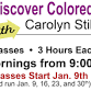 Discover Colored Pencils with Carolyn Stillwell event image