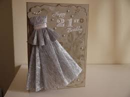 Birthday card ideas for husband. Girly 21st Birthday Card 21st Birthday Cards Dress Card Birthday Cards