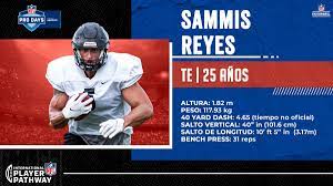 Sammis reyes washington football team tight end sammis reyes catches the ball during a drill at an nfl football rookie minicamp at inova sports performance center in ashburn, va., friday, may 14. Sammis Reyes Sammisreyes Twitter