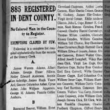 The Salem Post and The Democrat-Bulletin from Salem, Missouri