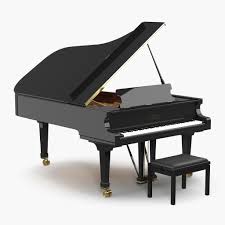 Grand Piano Fazioli With Bench 3d Model Ad Piano Grand Fazioli Model Piano Best Digital Piano Grand Piano