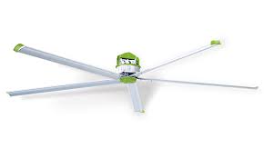 5.5m large diameter ceiling fans , fresh air electric big commercial ceiling fans. High Volume Low Speed Fan Elta Trade
