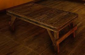 Diameter 41 inches, height 29 inches. Bdo Fashion Velian Handcrafted Dining Table Black Desert Online