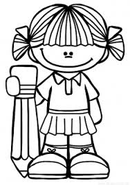 Kalem Tutan Kiz Boyama Sayfasi Okuloncesitr Preschool 2020 Boyama Sayfalari Boyama Kitaplari Kolay Cizimler