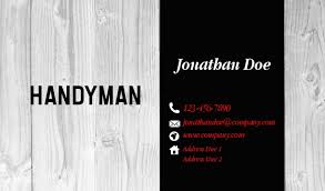 Even before you start your handyman business it is a good idea to get business cards made. Handyman Business Cards Free Template Designs Custom Printing