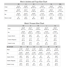 64 Right Womens Ski Pants Size Chart