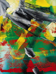 Gerhard Richter Garten 1982 Courtesy Of Sotheby S Abstract Art Painting Multicolor Art Abstract Painting