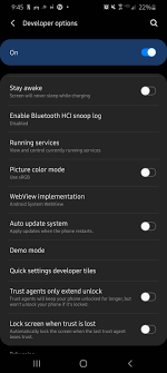 Go to settings > developer options and tap on the auto update system toggle to disable it. Missing Oem Unlock R Androidroot
