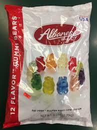 Some of the unique flavors that make these candies stand apart are watermelon, pink grapefruit, mango, and blue raspberry. Gummi Bears By Albanese 12 Flavor Zimmerman S Nuts And Candies