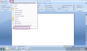 Tutoriales De Soporte Como Ocultar Y Mostrar La Barra De Herramientas De Word