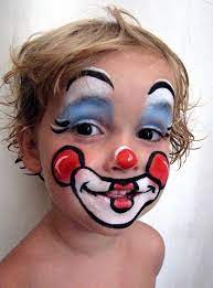Idée de maquillage de cirque : Maquillage Enfant Clown Modele Maquillage Enfant Maquillage Clown Modeles De Maquillage