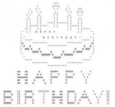 Birthday Wishes Happy Birthday Emoji Art Copy And Paste Emoticon Birthday Text Art Ascii Art Happy Birthday Art
