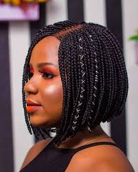 Here are the customized and latest trending list of popular and different types of double braid hair looks and plaits style we can't get over with! 25 Elegant Bob Braids Hairstyle To Get Fresh Appearance Hairdo Hairstyle