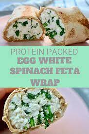 Spinach Feta Wrap With Sun Dried Tomatoes Recipe Healthy Breakfast Wraps Good Healthy Recipes Vegetarian Recipes Healthy