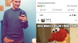 Man Says He Got Fired For Posting An Elmo Meme About Pooping At Work