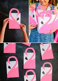 Zelf Maken Flamingo Tasje Knutselen Pinterest Flamingo Birthdays And Crafts