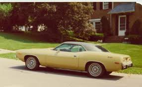 Image result for Honey Gold 1973 Barracuda