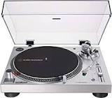 AT-LP120XUSB-SV Direct-Drive Turntable, Silver Audio-Technica