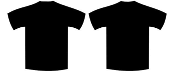 Download Gambar Baju Polos Depan Belakang Gambar Template Kaos