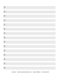 For over 20 years we have provided legal access to free sheet music. Music Sheet Bass Clef By Sizuubi On Deviantart