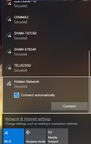 How to connect to hidden wifi in any windows ? Hidden Network Bug