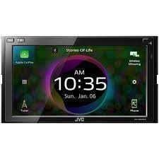 Hands free calling screen looks like i phone when using apple carplay. Jvc Kw M950bw 6 8inch Av Wireless Apple Carplay Android Auto Dual Bluetooth Dual Usb Tuner Kw M950bw Jvc Repco Australia