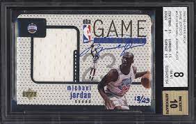 That jersey ended up selling for an astounding $584,250. 1997 98 Upper Deck Michael Jordan Autograph Jersey Card Tops 94 000