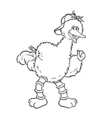 Birds are truly fascinating animals, especially those living in the tropical areas such as parrots, cockatoo, peacock, and anyway, if you want to help your kid understand more about members of the class aves, maybe it's a good idea to start with these fun looking bird coloring pages. Big Bird Coloring Pages Playing Learning