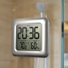 31 Weird Yet Brilliant Shower Products You Never Knew You Needed Bathroom Clock Bathroom Wall Clocks Timer Clock