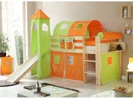 Letto soppalco modello ikea prezzo80 comune. Soppalco Ikea Bambini Letto A Soppalco Scivolo In Legno Pino Naturale Scelta Tenda Torre Kinder Zimmer Hochbett Loft Betten
