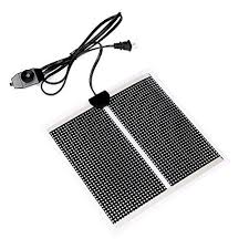 Sequoia Reptile Under Tank Heating Pad 110v Terrarium Heating Pad Warmer Heater Mat With Temperature Control For Repti Reptile Heating Pad Pet Mat Small Pets