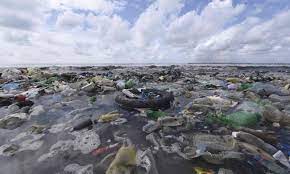 Scientists estimate its size as two times bigger than texas [source: The Great Pacific Garbage Patch Taking Out The Trash