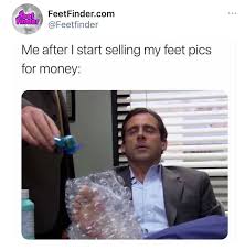 We did not find results for: People Really Sell Feet Pics For Money 9gag