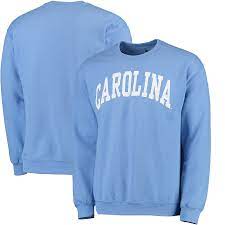 Well you're in luck, because here they come. North Carolina Tar Heels Fanatics Branded Basic Arch Sweatshirt Carolina Blue