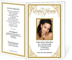 Tribute Funeral Program Template 6 Colors Funeral Program Template Funeral Program Template Free Funeral Programs