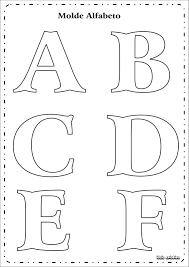 * ¡descarga estas plantillas de letras para imprimir en pdf! Moldes De Letras Grandes Y Bonitas Para Imprimir Novocom Top