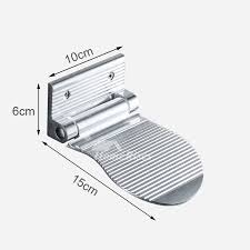 Modern folding shower foot rest black shaving pedestal for shower. Modern Folding Shower Foot Rest Black Shaving Pedestal For Shower