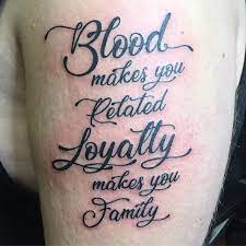 See more ideas about me quotes, wise words, favorite quotes. Azarja Van Der Veen On Twitter Kevin S First Tattoo Lettering Family Loyalty Blood Tattoo Tattoos Tattooer Firsttattoo Https T Co Fsrmfigrju Https T Co 9mfrs4eita