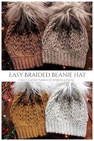 Free four cable hat knitting pattern for men and women free hat knitting pattern difficulty level: Cable Beanie Hat Free Crochet Patterns Paid Diy Magazine